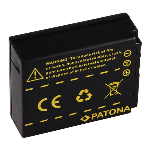 PATONA Akku Panasonic CGA-S007 S007 DMC-TZ5 TZ4 TZ3 TZ2 TZ1 (1043)