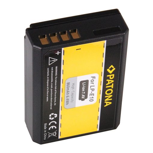 PATONA Akkumulátor Canon LP-E10 LPE10 (EOS1100D EOS 1100D) - 1089