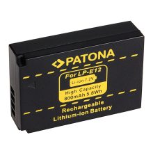 PATONA Akkumulátor - Canon LPE12 LP-E12 Canon EOS M (1141)