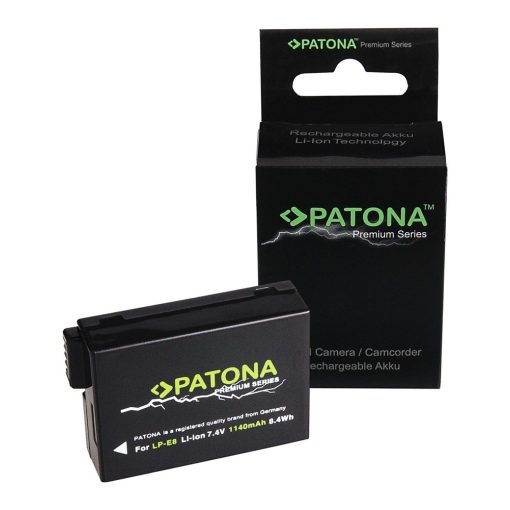 PATONA Premium Akkumulátor - Canon LP-E8 EOS 550D EOS 600D EOS 650D EOS 700D (1136)