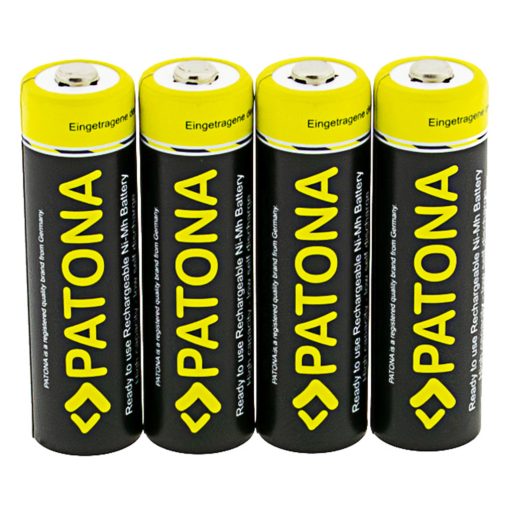 PATONA Mignon AA Akkumulátor 4db - LR6 - 2450mAh - tokban - 1189