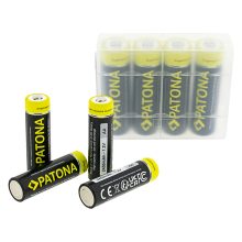 PATONA Mignon AA Akkumulátor 4db - LR6 - 2450mAh - tokban - 1189