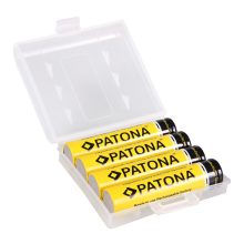 PATONA Micro AAA Akkumulátor 4db - LR3 - 900mAh - tokban - 1190
