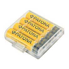 PATONA Micro AAA Akkumulátor 4db - LR3 - 900mAh - tokban - 1190