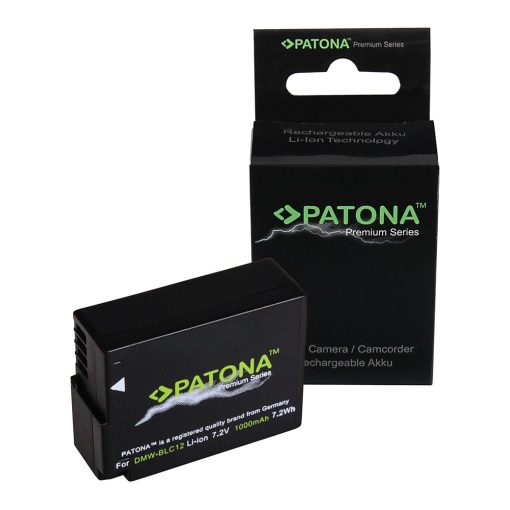 PATONA Premium Akkumulátor - Panasonic BLC12 Lumix DMC FZ200 DMC G5 DMC G6 FZ1000 FZ300 G7 (1196)