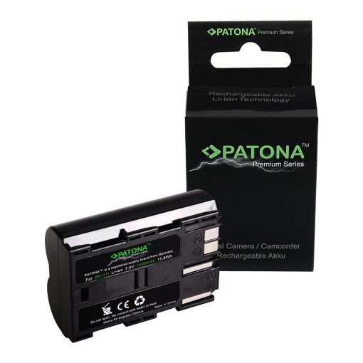 PATONA Premium Akkumulátor - CANON BP-511 5D 40D 10D D60 PowerShot G1 G2 G6 (1210)