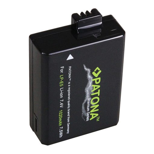 PATONA Premium Akkumulátor - CANON LP-E5 LPE5 EOS 450D 500D 1000D (1211)