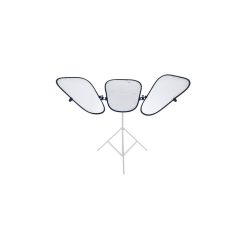   Manfrotto Triflector állítható keret +3 ezüst/fehér panel (LL LR2933SW)