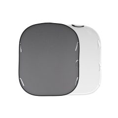   Manfrotto egyszínű összeh.háttér 1.5x1.8m fehér/középszürke (LL LB56GW)