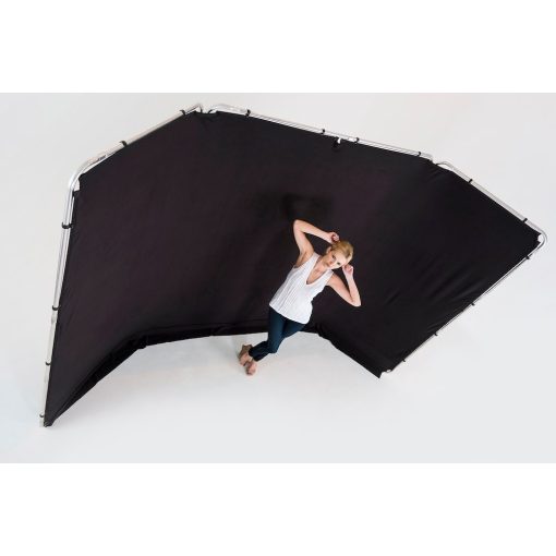 Manfrotto panoráma háttér szett 4m fekete (LL LB7621)