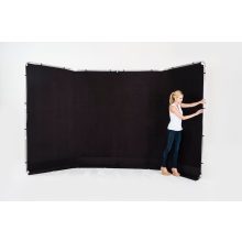 Manfrotto panoráma háttér szett 4m fekete (LL LB7621)