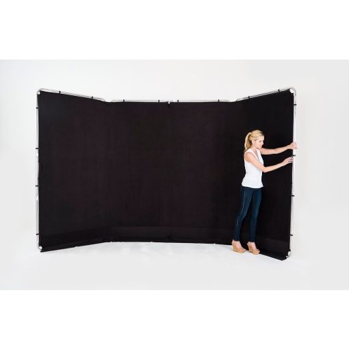 Manfrotto panoráma háttér szett 4m fekete (LL LB7621)