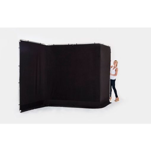 Manfrotto panoráma háttér szett 4m fekete (LL LB7621)