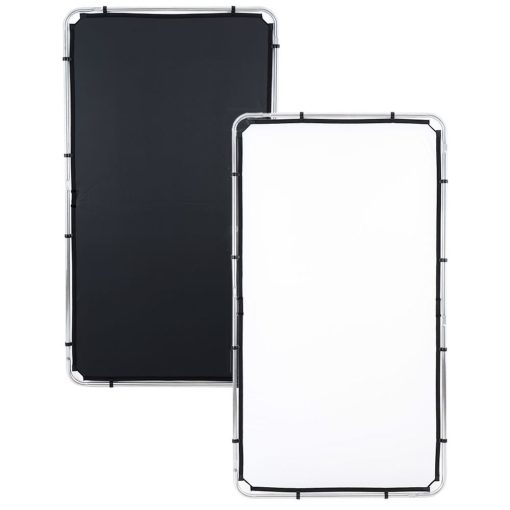 Manfrotto Skylite rapid szövet M 1.1 x 2m fekete/fehér (LL LR81221R)