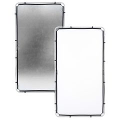   Manfrotto Skylite rapid szövet M 1.1 x 2m ezüst/fehér (LL LR81231R)