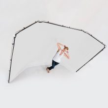 Manfrotto panoráma háttér szett 4m fehér (LL LB7623)