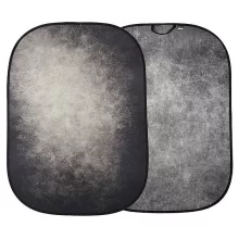 Manfrotto Vintage összecsukható háttér 1.5x2.1m füst/beton (LL LB5745)