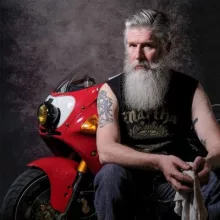 Manfrotto Vintage összecsukható háttér 1.5x2.1m füst/beton (LL LB5745)