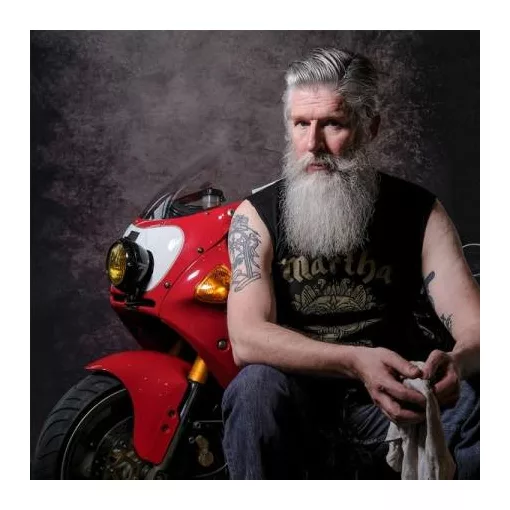 Manfrotto Vintage összecsukható háttér 1.5x2.1m füst/beton (LL LB5745)