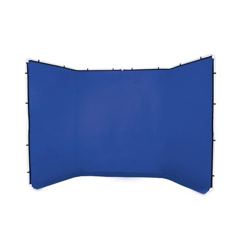 Manfrotto panoramikus háttér huzat 4m chroma key kék (LL LB7963)