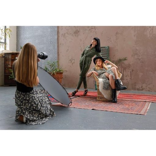 Manfrotto HaloCompact 98cm ezüst/fehér fényvissz. derítőlap (LL LR3331)