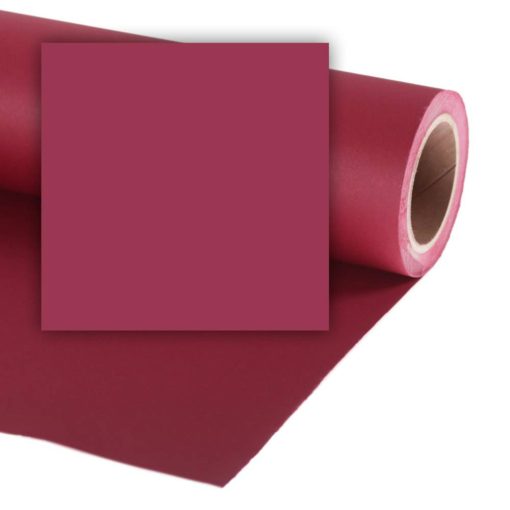 Colorama Mini 1,35 x 11 m Crimson CO573 papír háttér
