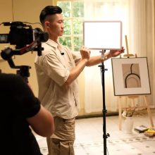 "Tartalomgyártó"-Godox LEDP260C Pro (45W) LED Lámpa Szett  2m magas állvánnyal