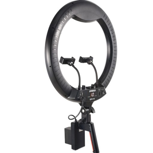"Vlog-fény"-Jinbei EFR-48 LED körlámpa állvánnyal