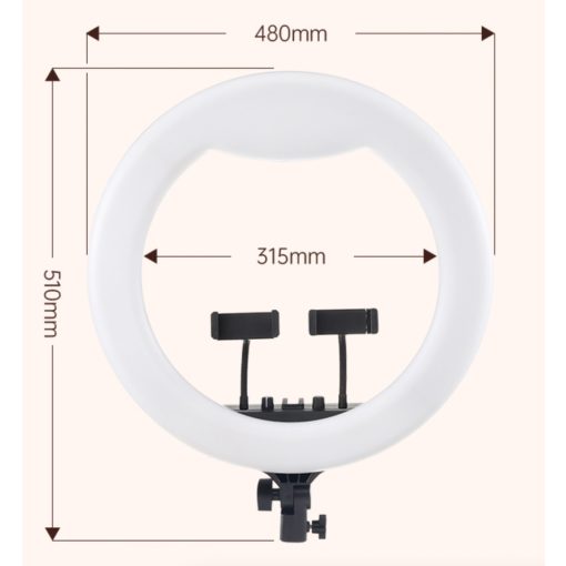 "Vlog-fény"-Jinbei EFR-48 LED körlámpa állvánnyal