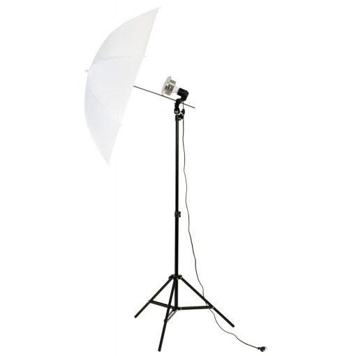 Mikrosat Ernyős Youtuber Szett E27-es 85W-os LED fényforrással