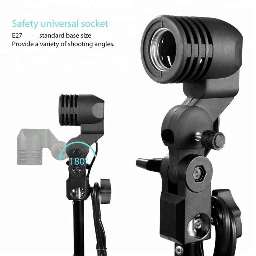 Mikrosat Ernyős Youtuber Szett E27-es 85W-os LED fényforrással