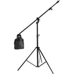   Jinbei MII 2 in 1 Forgatható Alumínium Lámpaállvány M-II (max. 6kg, 395 cm)