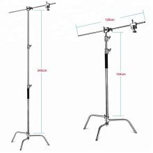 Mikrosat C-Stand Állvány Boom Karral (max. 20kg, 340cm) - CS-340B