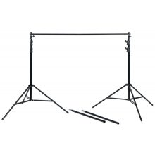 Jinbei JB12-3200FPG XL Háttértartó Szett Hordtáskában (3Mx3.2M) - légcsillapításos állvánnyal