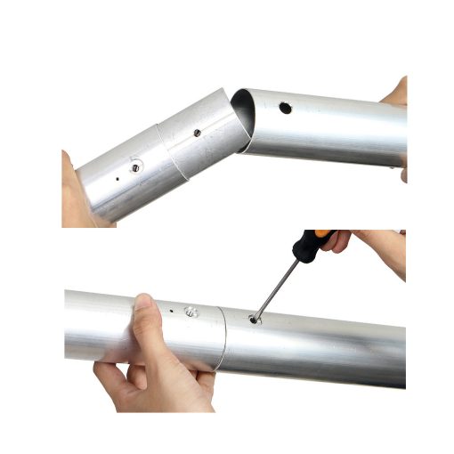 Mikrosat Alumínium Háttértartó Rúd - Tekercselőhöz (120 - 300 cm)