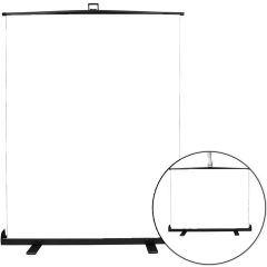 Mikrosat Pull-Up Fehér Háttér 145x200cm (Fehér-BD2008)