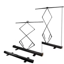 Mikrosat Pull-Up Fekete Háttér 145x200cm (Fekete-BD2008)