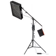 Godox FL100 Flexibilis LED Lámpa Szett Boom Állvánnyal