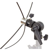 Mikrosat négyzetes derítőlap 70x110cm (RE217) állványra helyezhető tartóval (arany - ezüst)