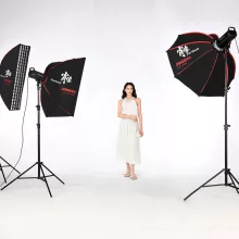 Jinbei Click Open 30x120cm Nyitható Softbox Méhsejtráccsal