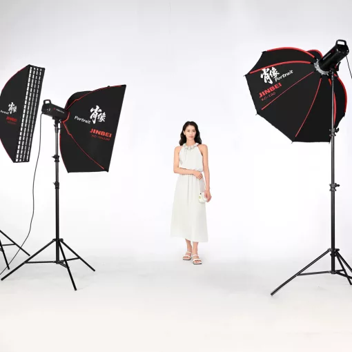 Jinbei Instant Open Octobox 120cm Nyitható Softbox Méhsejtráccsal