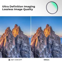 K&F Concept NANO-X series, B270, HD, MCUV szűrő, vízlepergető, karcálló, 77mm (KF-01-969)