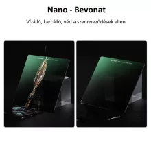 K&F Concept négyzet alakú lapszűrő 100*100*2mm, KF-01-1145 - ND8, vízálló, karcálló, HD, MRC bevonattal