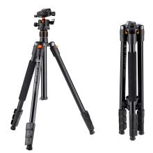 K&F Concept K234A1+BH-28L állvány, 156cm magasság, 10kg teherbírás (KF-09-080V1)