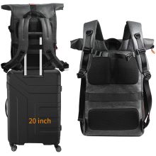 K&f Concept Beta Backpack 18 literes, fotós hátizsák, vízálló, szürke (KF-13-096V1)