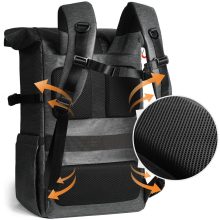 K&f Concept Beta Backpack 18 literes, fotós hátizsák, vízálló, szürke (KF-13-096V1)