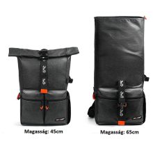 K&f Concept Beta Backpack 18 literes, fotós hátizsák, vízálló, szürke (KF-13-096V1)