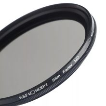 K&F Concept Slim vario ND 2-400 változtatható szürkeszűrő, 37 mm (KF-01-1102)