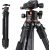   K&F Concept Traveller M1 kompakt utazó fényképező állvány, tripod gömbfejjel V1 (KF09.105V1)