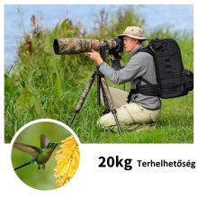 K&F Concept gimbal állványfej, arca swiss, magnézium-alumínium (KF-31-033)